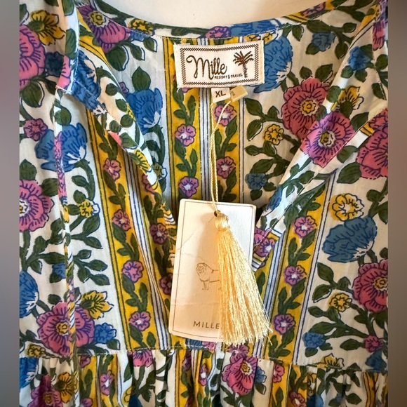 Mille Alain Stripe Daisy Dress - Picture 7 of 9